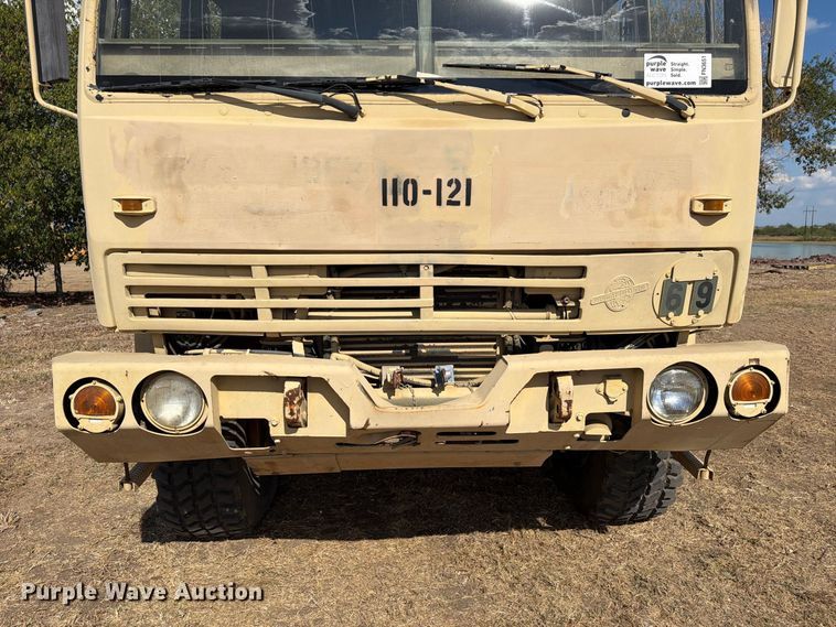 image for item FN3651 1997 Stewart & Stevenson flatbed truck