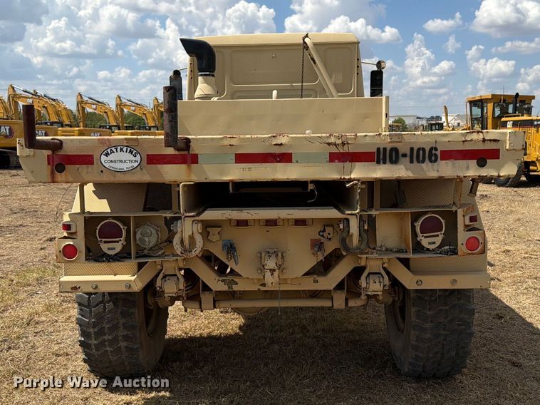 image for item FN3652 1998 Stewart & Stevenson flatbed truck