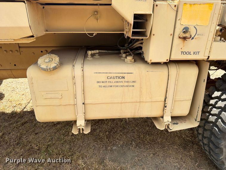 image for item FN3652 1998 Stewart & Stevenson flatbed truck