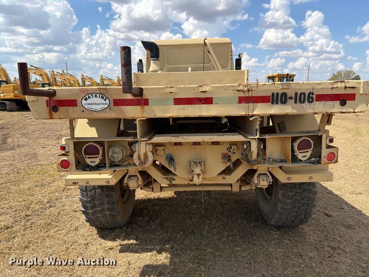 image for item FN3652 1998 Stewart & Stevenson flatbed truck