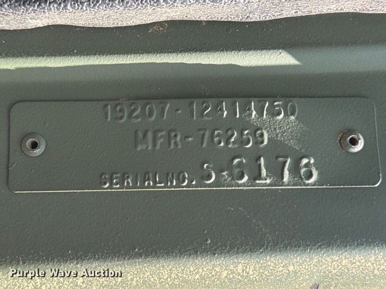 image for item FN3652 1998 Stewart & Stevenson flatbed truck