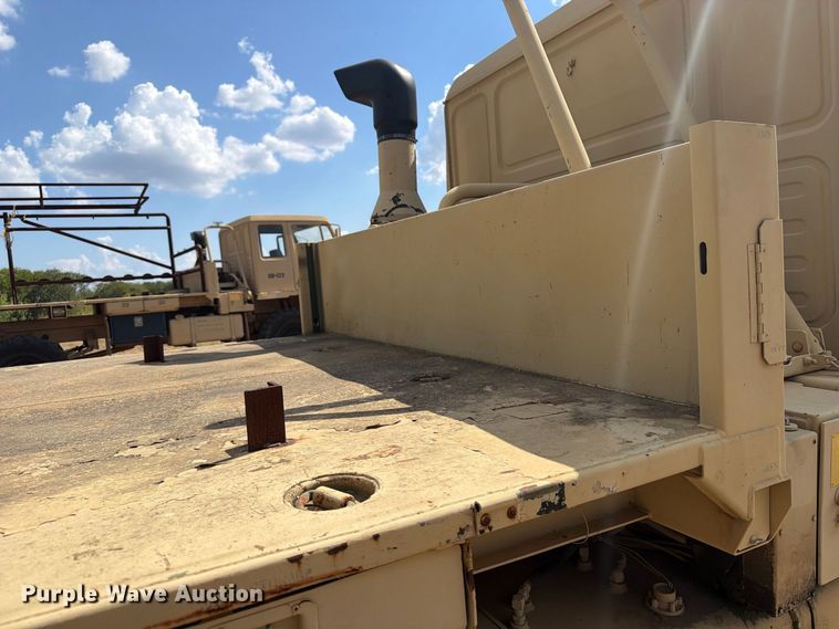 image for item FN3653 1994 Stewart & Stevenson flatbed truck