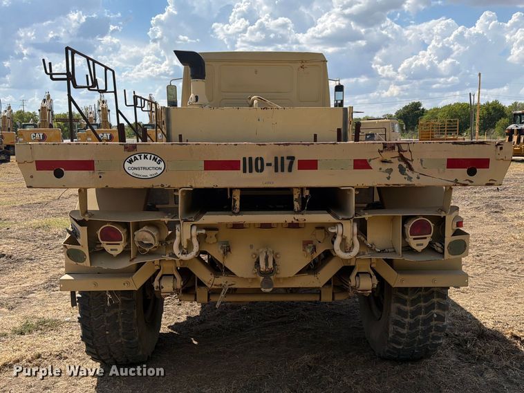 image for item FN3654 1996 Stewart & Stevenson flatbed truck