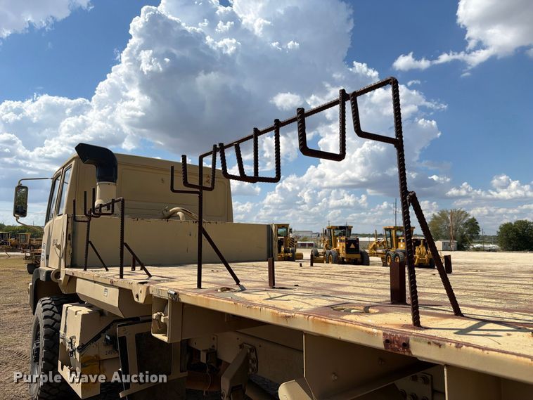 image for item FN3654 1996 Stewart & Stevenson flatbed truck