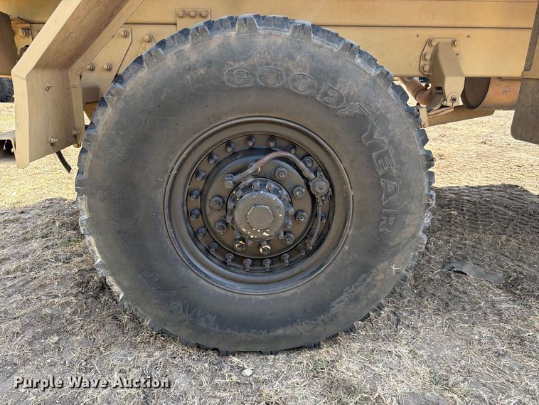 image for item FN3654 1996 Stewart & Stevenson flatbed truck