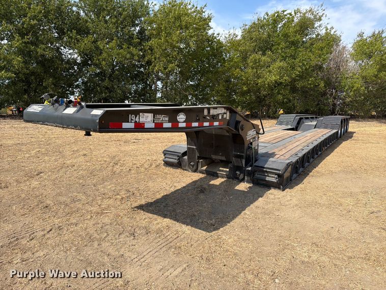 image for item FN3656 2018 Load King 554/5 SSSF 65 ton quad-axle lowboy trailer