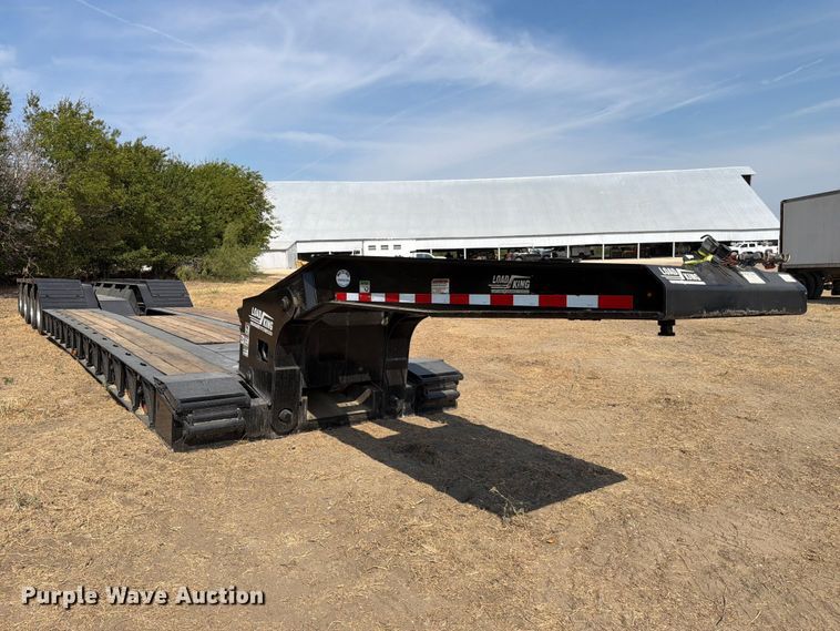 image for item FN3656 2018 Load King 554/5 SSSF 65 ton quad-axle lowboy trailer