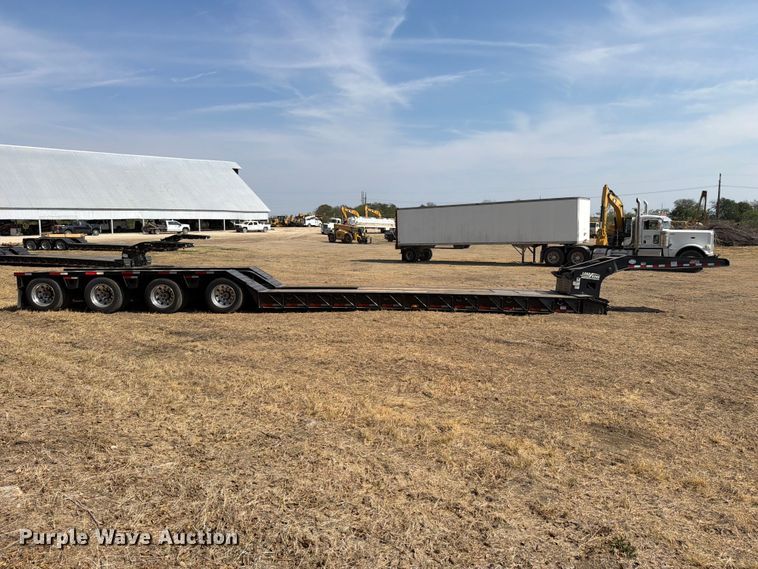 image for item FN3656 2018 Load King 554/5 SSSF 65 ton quad-axle lowboy trailer