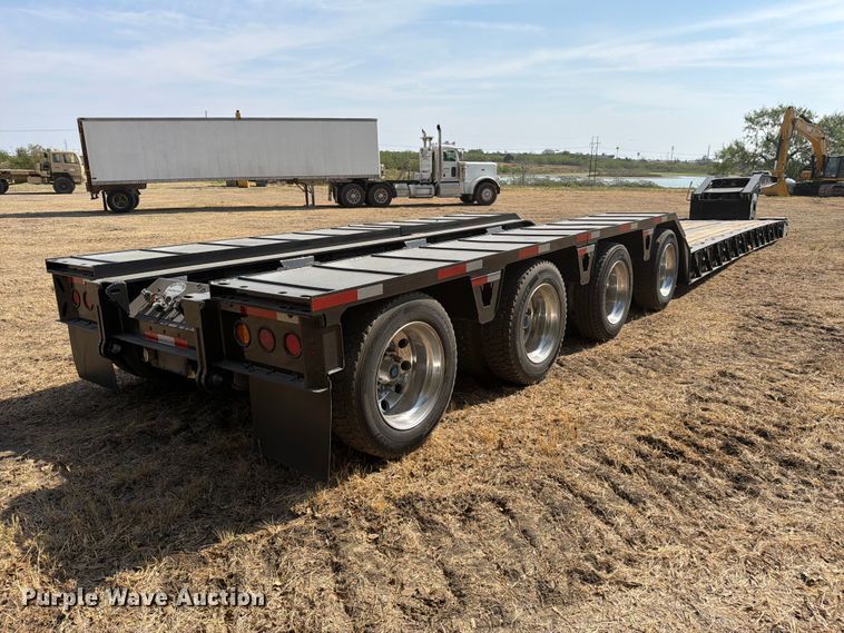 image for item FN3656 2018 Load King 554/5 SSSF 65 ton quad-axle lowboy trailer
