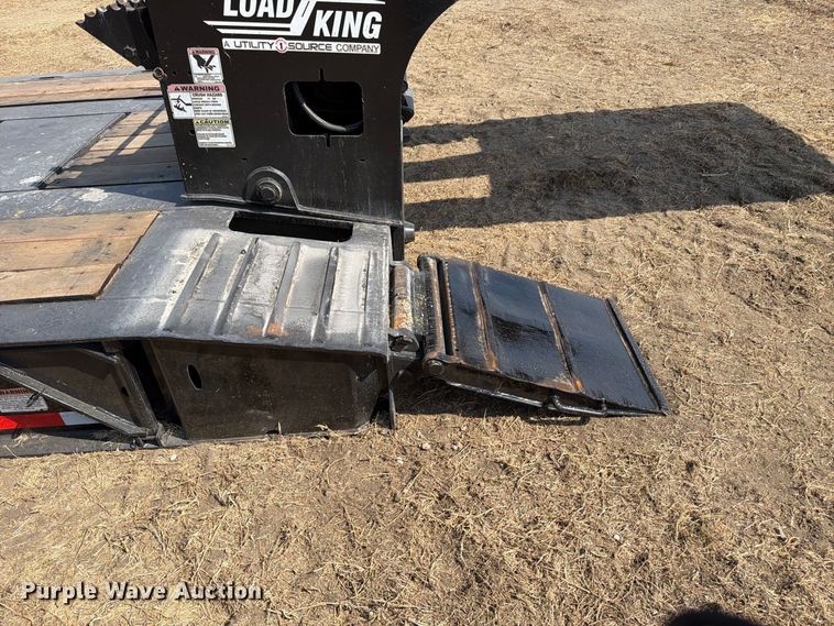image for item FN3656 2018 Load King 554/5 SSSF 65 ton quad-axle lowboy trailer