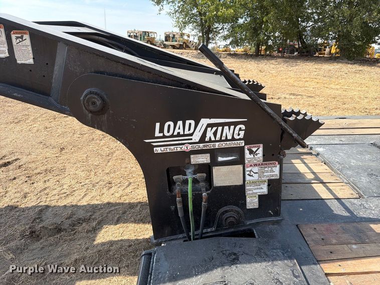 image for item FN3656 2018 Load King 554/5 SSSF 65 ton quad-axle lowboy trailer