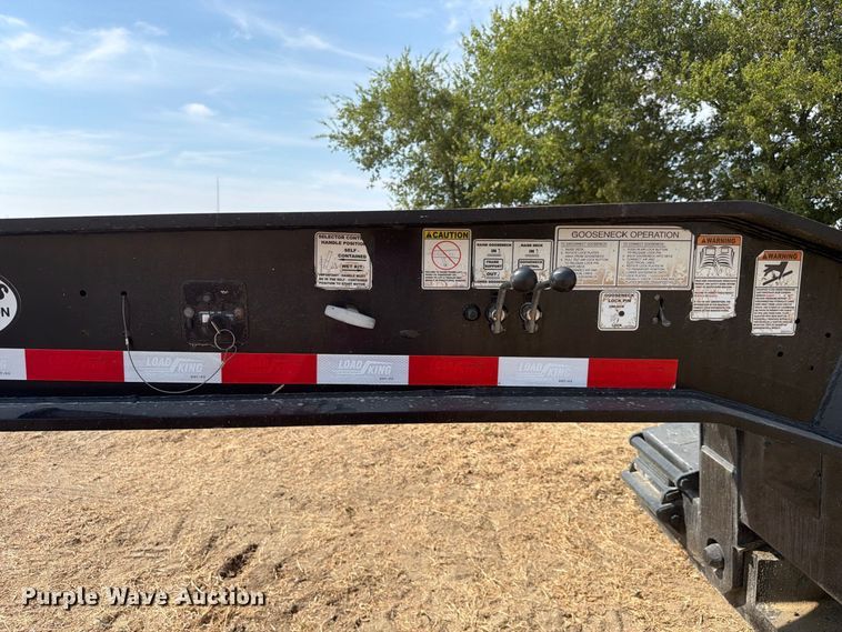 image for item FN3656 2018 Load King 554/5 SSSF 65 ton quad-axle lowboy trailer
