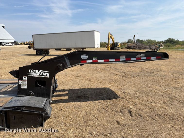 image for item FN3656 2018 Load King 554/5 SSSF 65 ton quad-axle lowboy trailer