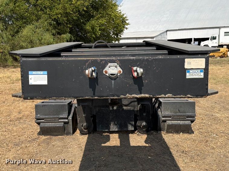 image for item FN3657 2012 Trail King TK110HDG lowboy equipment trailer