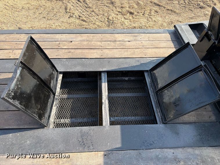 image for item FN3657 2012 Trail King TK110HDG lowboy equipment trailer
