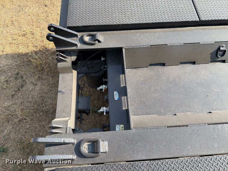image for item FN3657 2012 Trail King TK110HDG lowboy equipment trailer