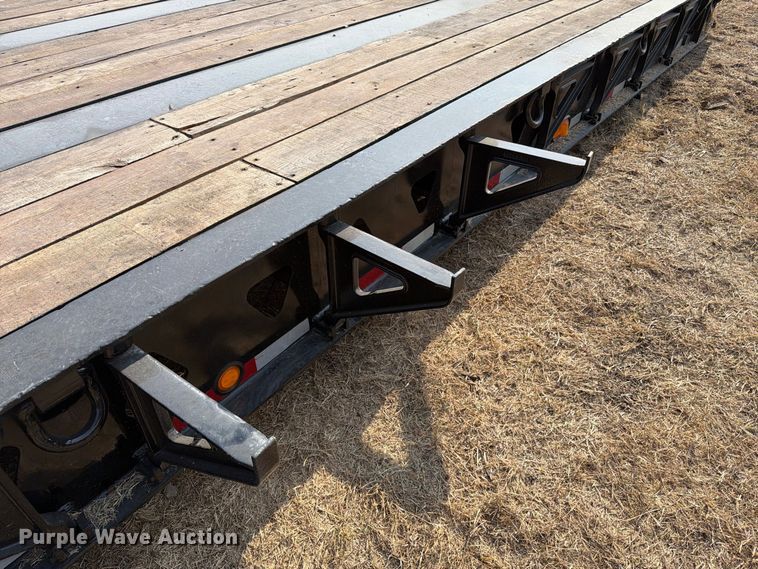 image for item FN3657 2012 Trail King TK110HDG lowboy equipment trailer