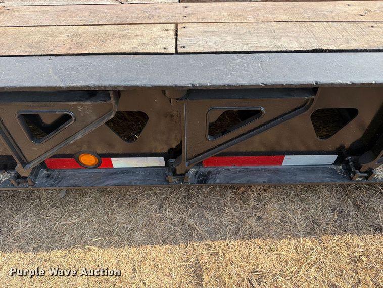 image for item FN3657 2012 Trail King TK110HDG lowboy equipment trailer