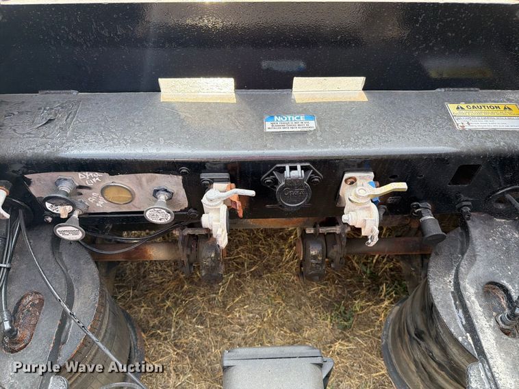 image for item FN3657 2012 Trail King TK110HDG lowboy equipment trailer