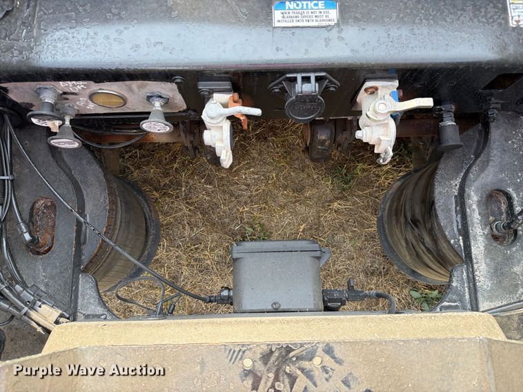 image for item FN3657 2012 Trail King TK110HDG lowboy equipment trailer