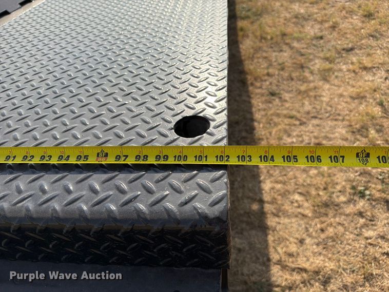 image for item FN3657 2012 Trail King TK110HDG lowboy equipment trailer