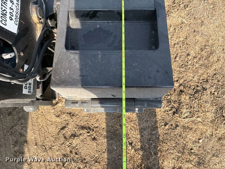 image for item FN3657 2012 Trail King TK110HDG lowboy equipment trailer