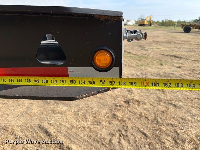 image for item FN3657 2012 Trail King TK110HDG lowboy equipment trailer