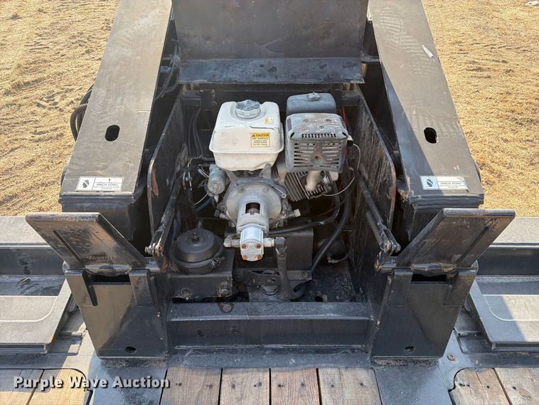 image for item FN3657 2012 Trail King TK110HDG lowboy equipment trailer