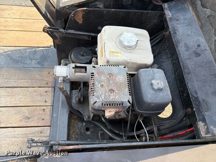 image for item FN3657 2012 Trail King TK110HDG lowboy equipment trailer