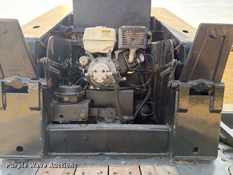image for item FN3657 2012 Trail King TK110HDG lowboy equipment trailer
