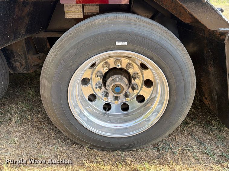 image for item FN3657 2012 Trail King TK110HDG lowboy equipment trailer