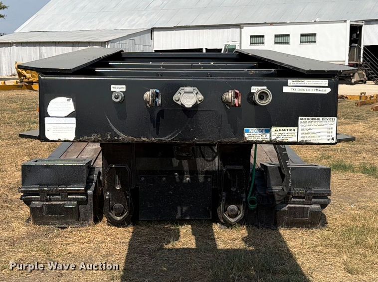 image for item FN3658 2022 Trail King TK110HDG lowboy equipment trailer