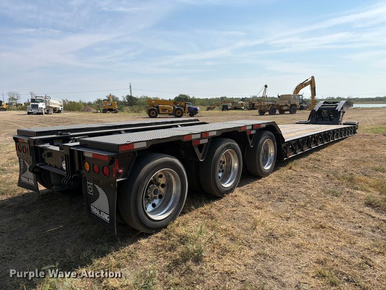 image for item FN3658 2022 Trail King TK110HDG lowboy equipment trailer