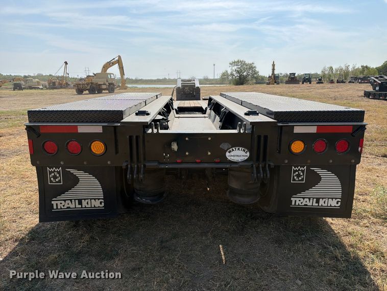 image for item FN3658 2022 Trail King TK110HDG lowboy equipment trailer