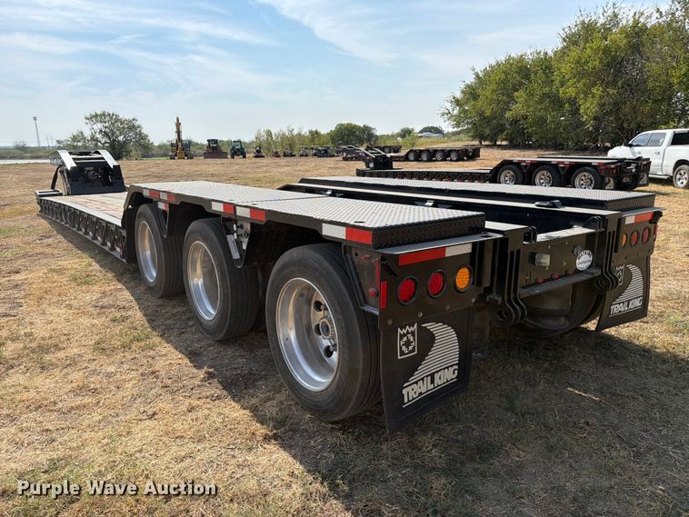 image for item FN3658 2022 Trail King TK110HDG lowboy equipment trailer