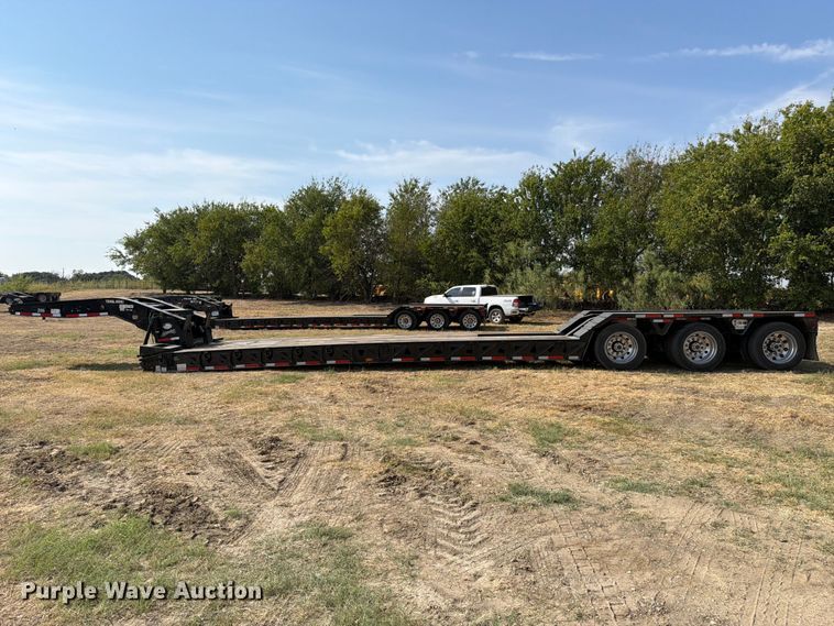 image for item FN3658 2022 Trail King TK110HDG lowboy equipment trailer