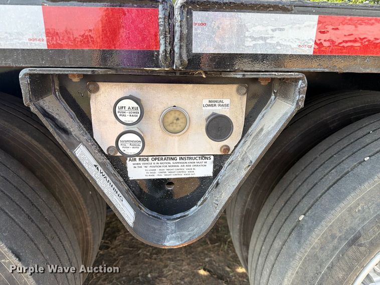 image for item FN3658 2022 Trail King TK110HDG lowboy equipment trailer