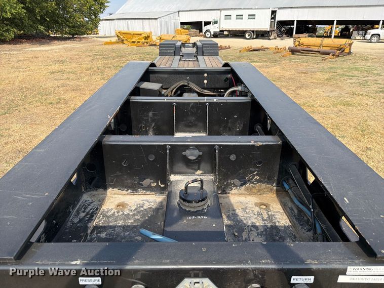 image for item FN3658 2022 Trail King TK110HDG lowboy equipment trailer