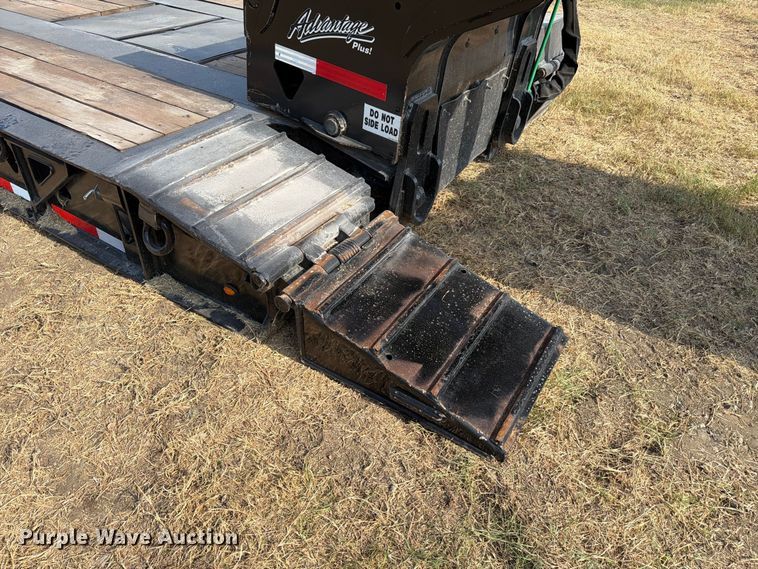 image for item FN3658 2022 Trail King TK110HDG lowboy equipment trailer