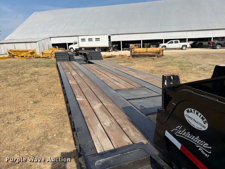image for item FN3658 2022 Trail King TK110HDG lowboy equipment trailer