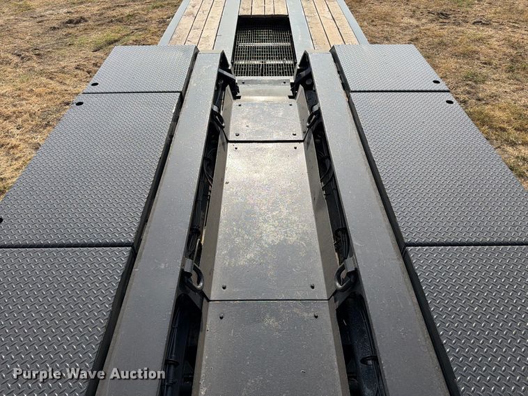 image for item FN3658 2022 Trail King TK110HDG lowboy equipment trailer