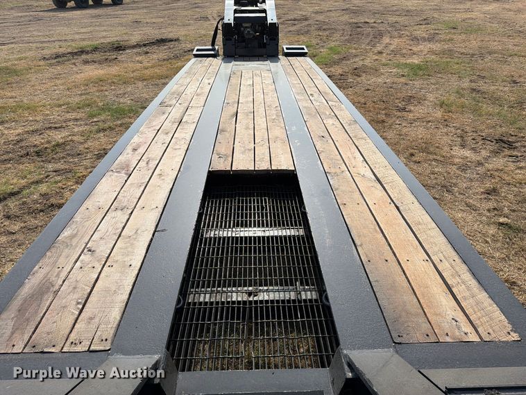 image for item FN3658 2022 Trail King TK110HDG lowboy equipment trailer