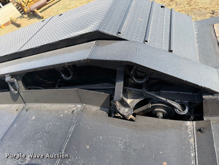image for item FN3658 2022 Trail King TK110HDG lowboy equipment trailer