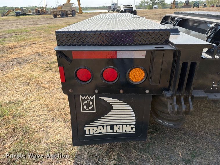 image for item FN3658 2022 Trail King TK110HDG lowboy equipment trailer