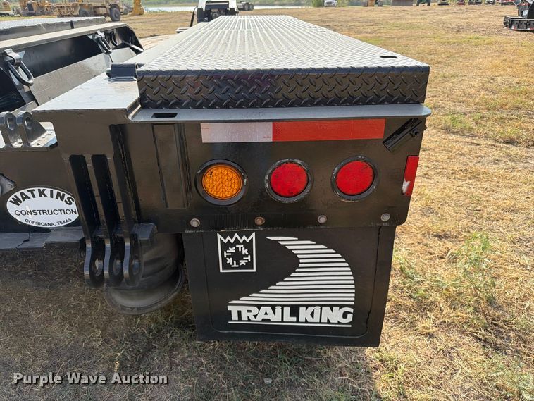 image for item FN3658 2022 Trail King TK110HDG lowboy equipment trailer