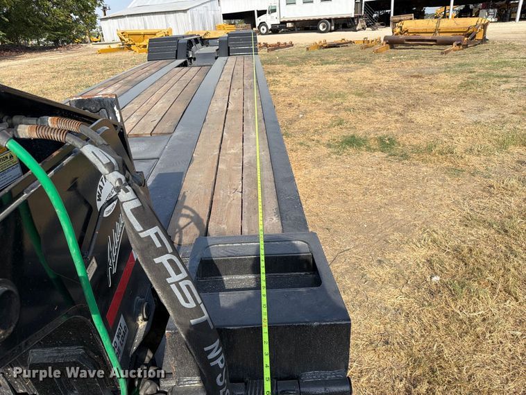 image for item FN3658 2022 Trail King TK110HDG lowboy equipment trailer