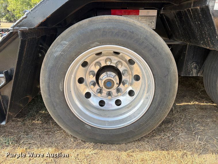 image for item FN3658 2022 Trail King TK110HDG lowboy equipment trailer