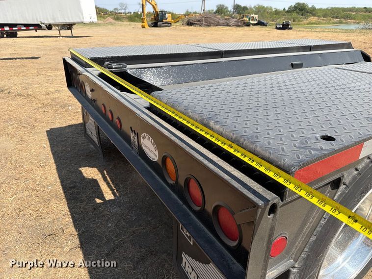 image for item FN3659 2005 Trail King TK110HDG lowboy equipment trailer