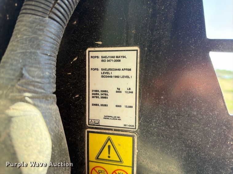 2012 Caterpillar 259B