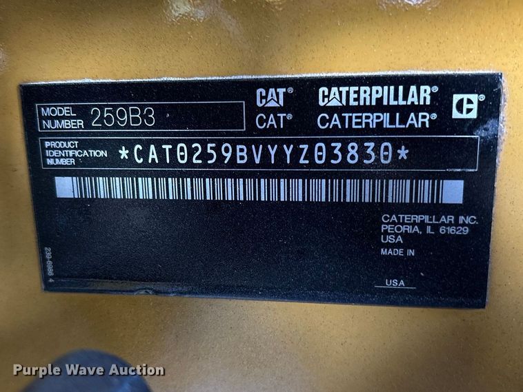2012 Caterpillar 259B